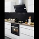 Фото Кухонная вытяжка MAUNFELD Mersey 90 черный\вставка сатин