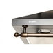 Фото Вытяжка кухонная ZORG TECHNOLOGY Allegro B 750 60 черная+релинг бронза