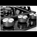 Фото Газовая варочная панель ZorG Technology BLC FDW rustical + black